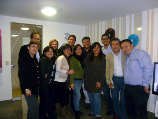En el Baby Shower de Gael Rivas (2014)