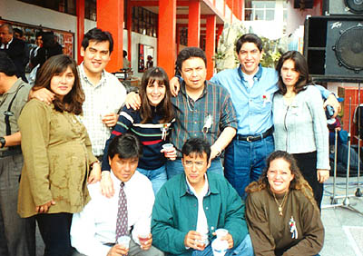 Durante el 74° Aniversario de nuestro colegio (1998)