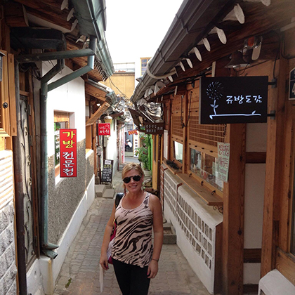 Fiorella en Corea del Sur (2013)