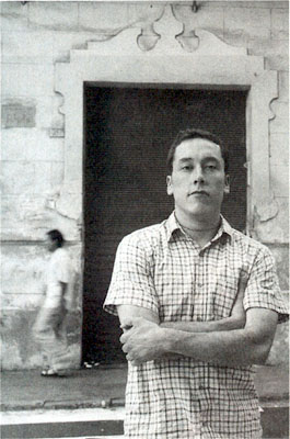 Gabriel Ramón en el Centro Histórico de Lima (1999)