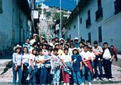 Colegio Peruano Chino Diez de Octubre - Promoción 1987 - Viaje de Promoción - Cajamarca - Cerro Santa Apolonia (1987)
