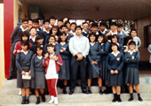 Colegio Peruano Chino Diez de Octubre - Promoción 1987 - Ultimo día de clases - Quinto C (1987)