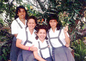 Colegio Peruano Chino Diez de Octubre - Promoción 1987 - Una de las últimas fotos oficiales (1987)