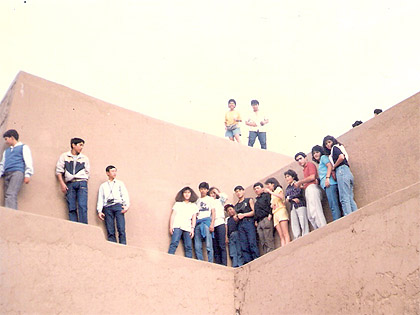 Escalando la Huaca del Dragón
